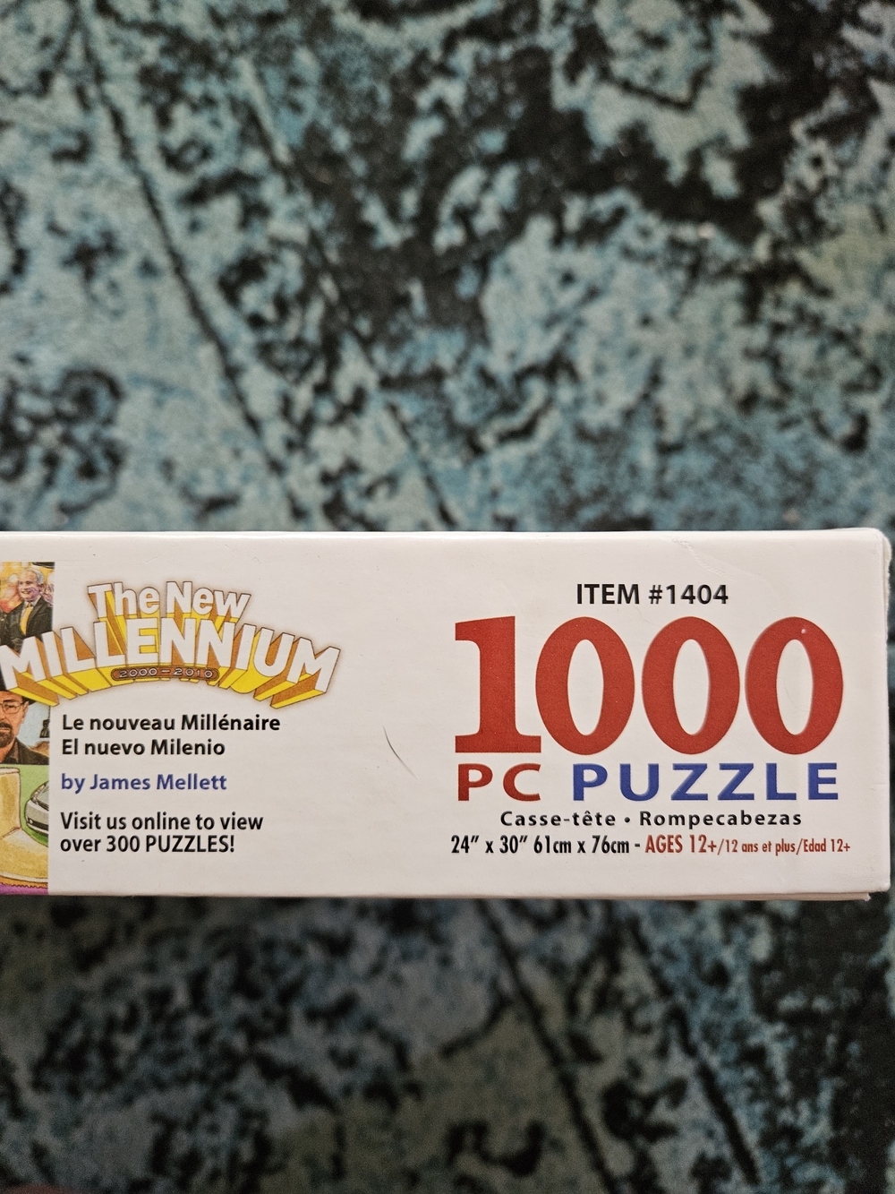 White Mountain The New Millennium 1000 Piece Puzzle! - Picture 2 of 2